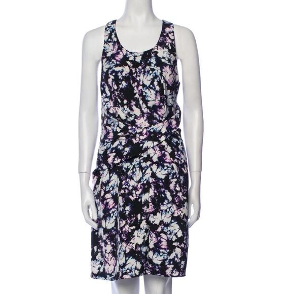 Alexander Wang Kaleidoscope Silk Mini Dress Black, Tie Dye 6 Abby Sciuto Goth - Picture 1 of 4